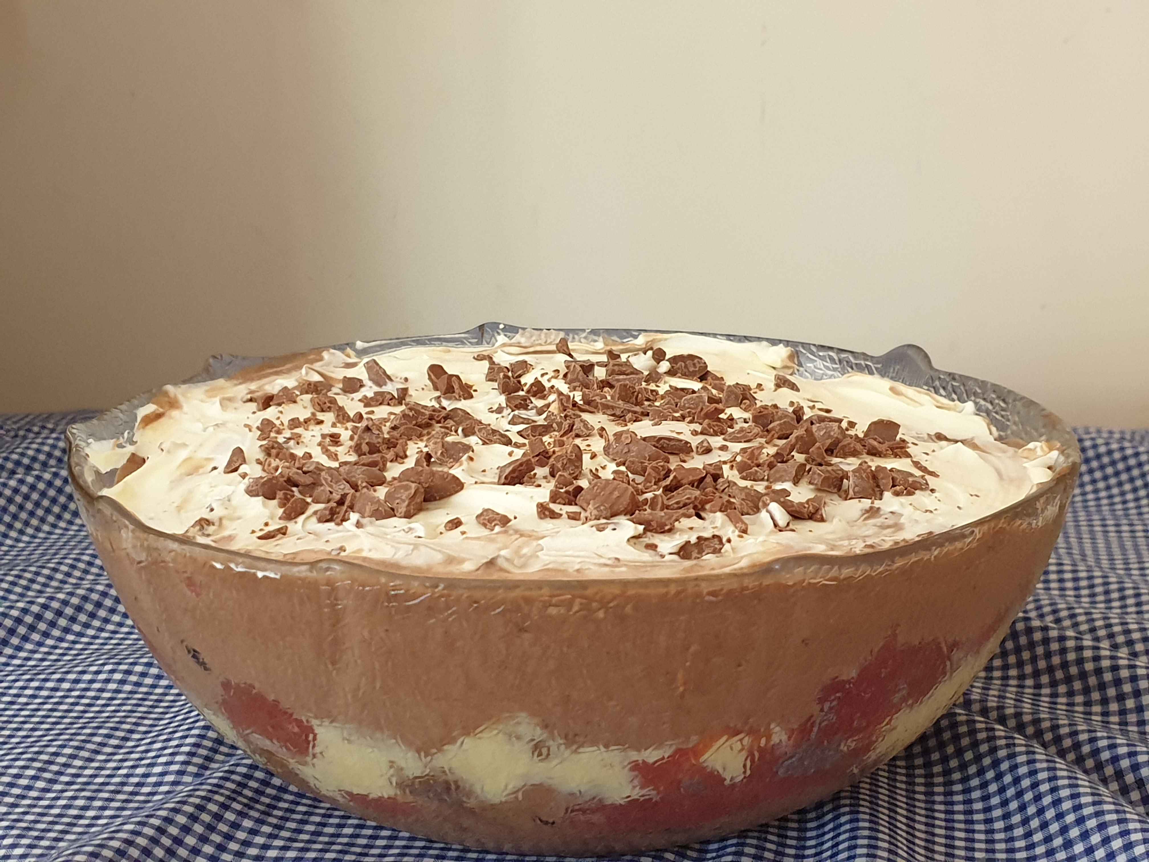 Rhubarb Triffle